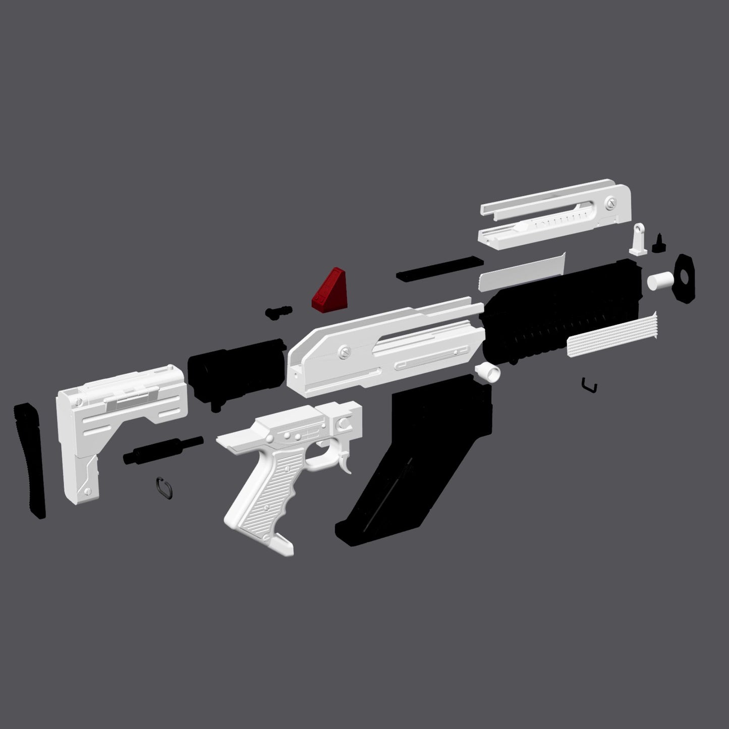 Alien: Romulus Pulse Rifle F44AA - Prop أو Cosplay (مجموعة أدوات DIY الخام)