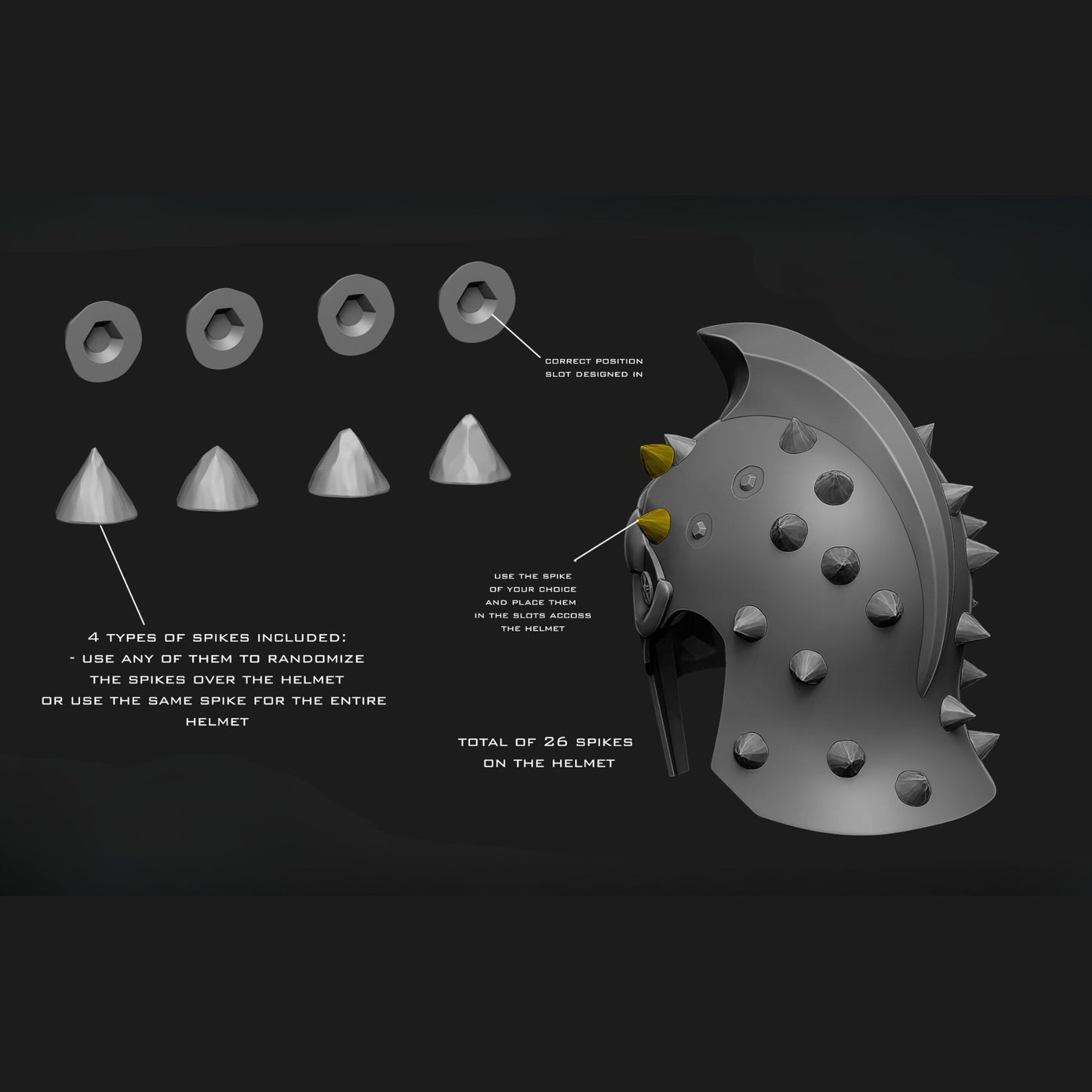 Gladiator: Maximus Decimus Meridius Helmet - Prop or Replica (DIY Kit)