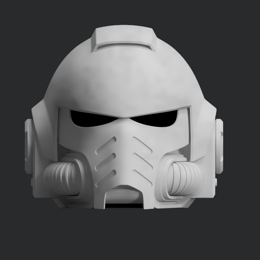 Grimdark: Power Armour Helmet - Primaris - Prop or Replica (DIY)