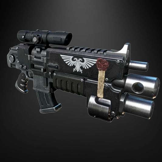 Grimdark : Bolt Rifle Master-Crafted - Prop or Replica