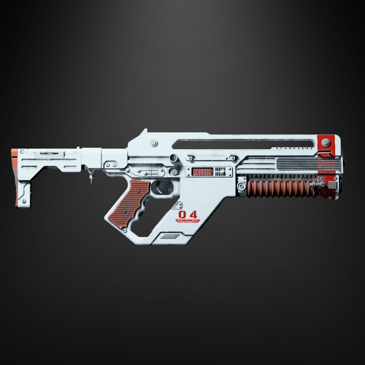 Alien: Romulus Pulse Rifle F44AA - Prop أو Cosplay (مجموعة أدوات DIY الخام)