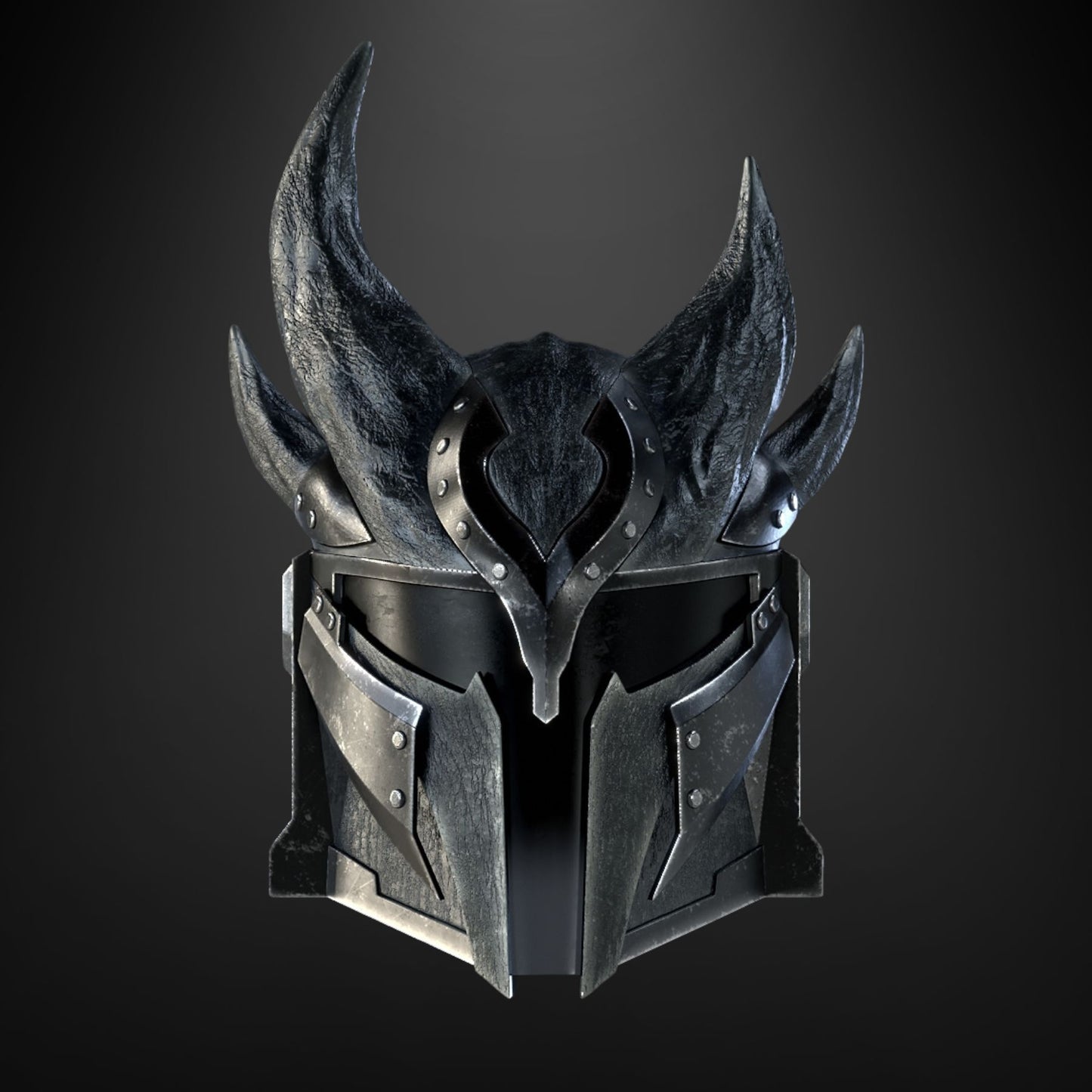 Starwars (remix): Daedric Mando Helmet - Prop or Cosplay