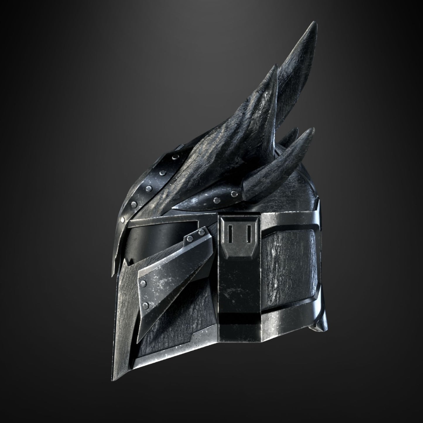 Starwars (remix): Daedric Mando Helmet - Prop or Cosplay