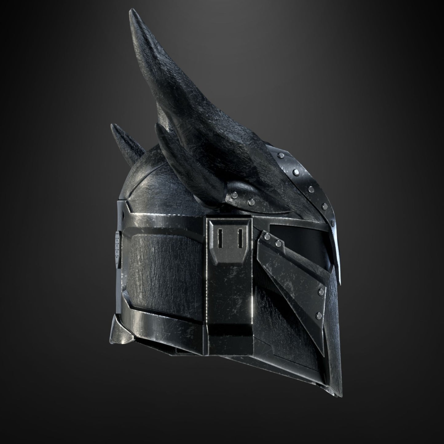 Starwars (remix): Daedric Mando Helmet - Prop or Cosplay