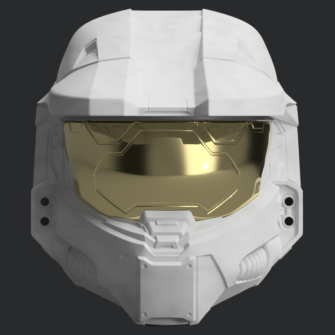 Halo 3: Master Chief Helmet MK6 - Prop or Replica (DIY Kit)