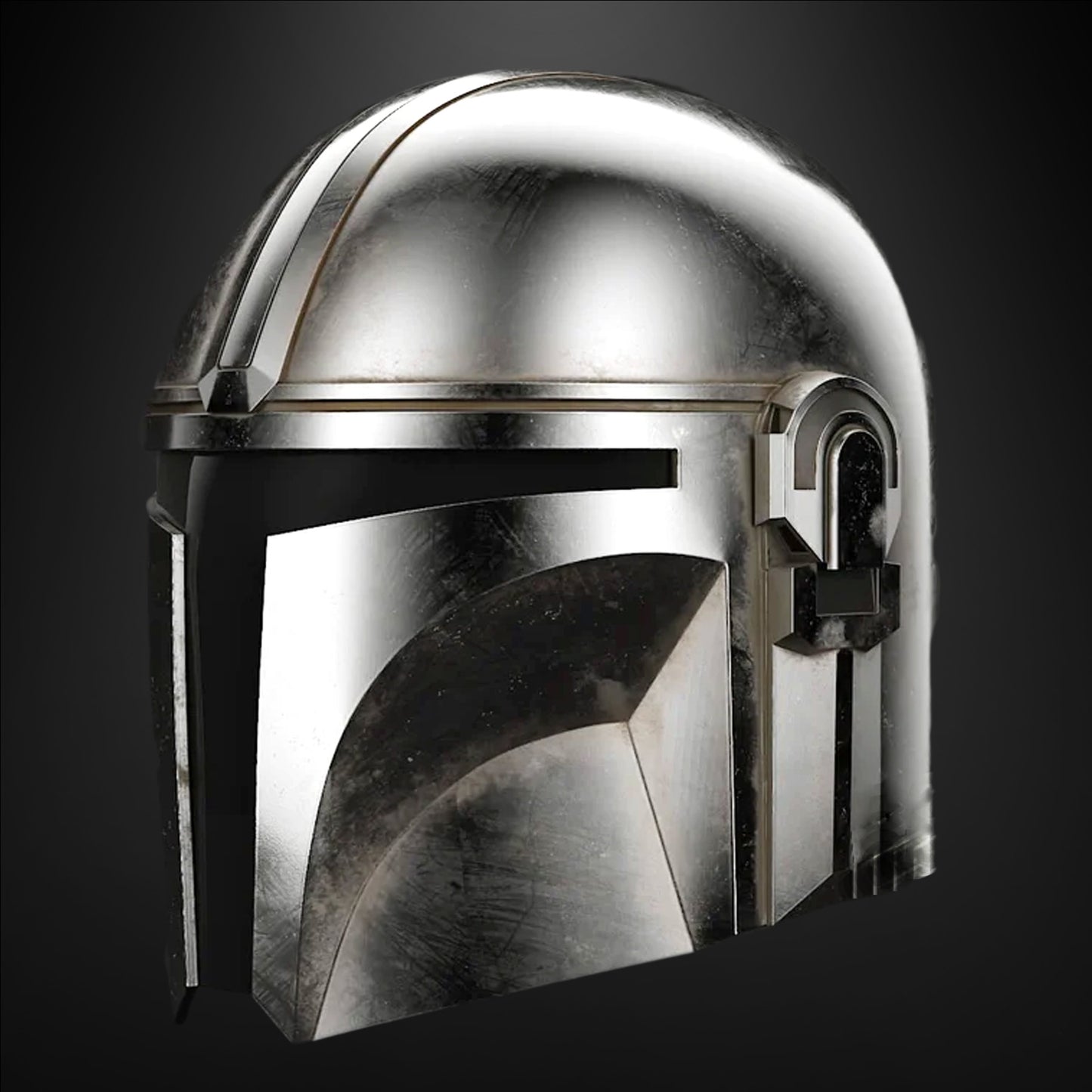 Star Wars: Mandalorian Full size Beskar Helmet - Prop or Cosplay