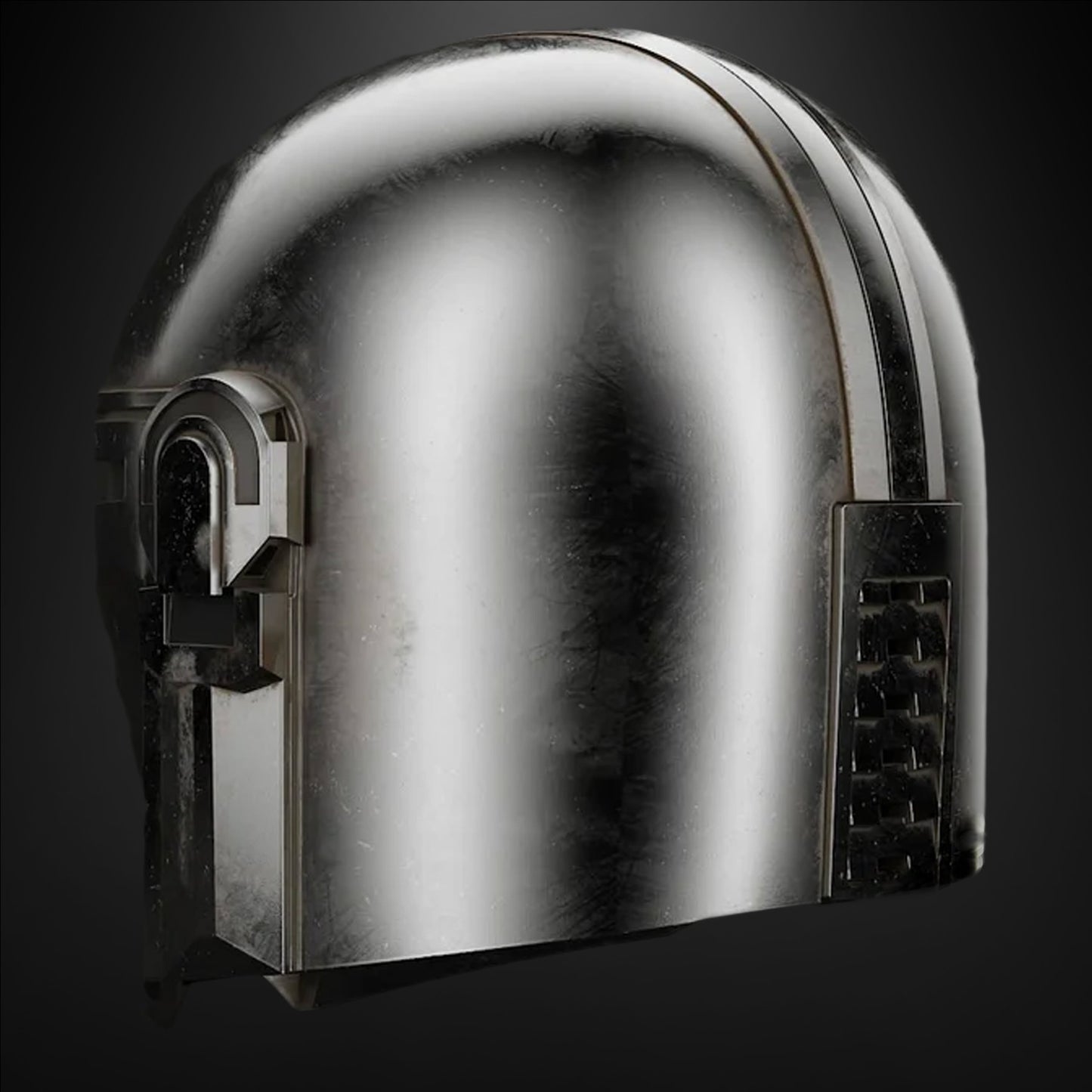 Star Wars: Mandalorian Full size Beskar Helmet - Prop or Cosplay