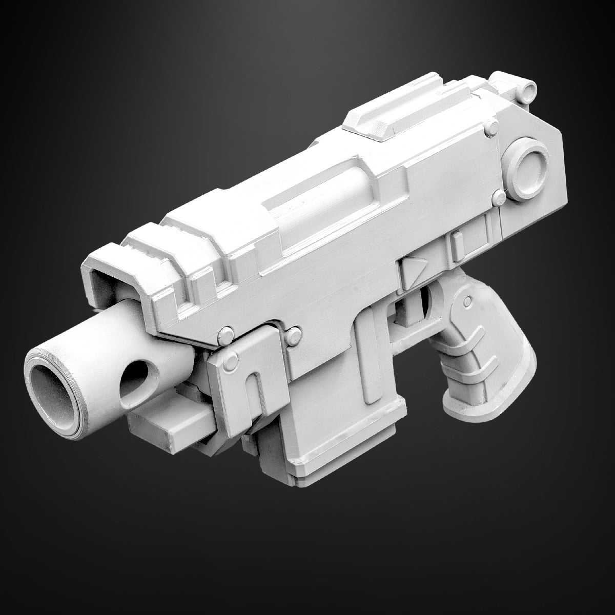 Warhammer Space Marine 2: Bolt Pistol - Prop أو Cosplay (مجموعة أدوات DIY الخام)
