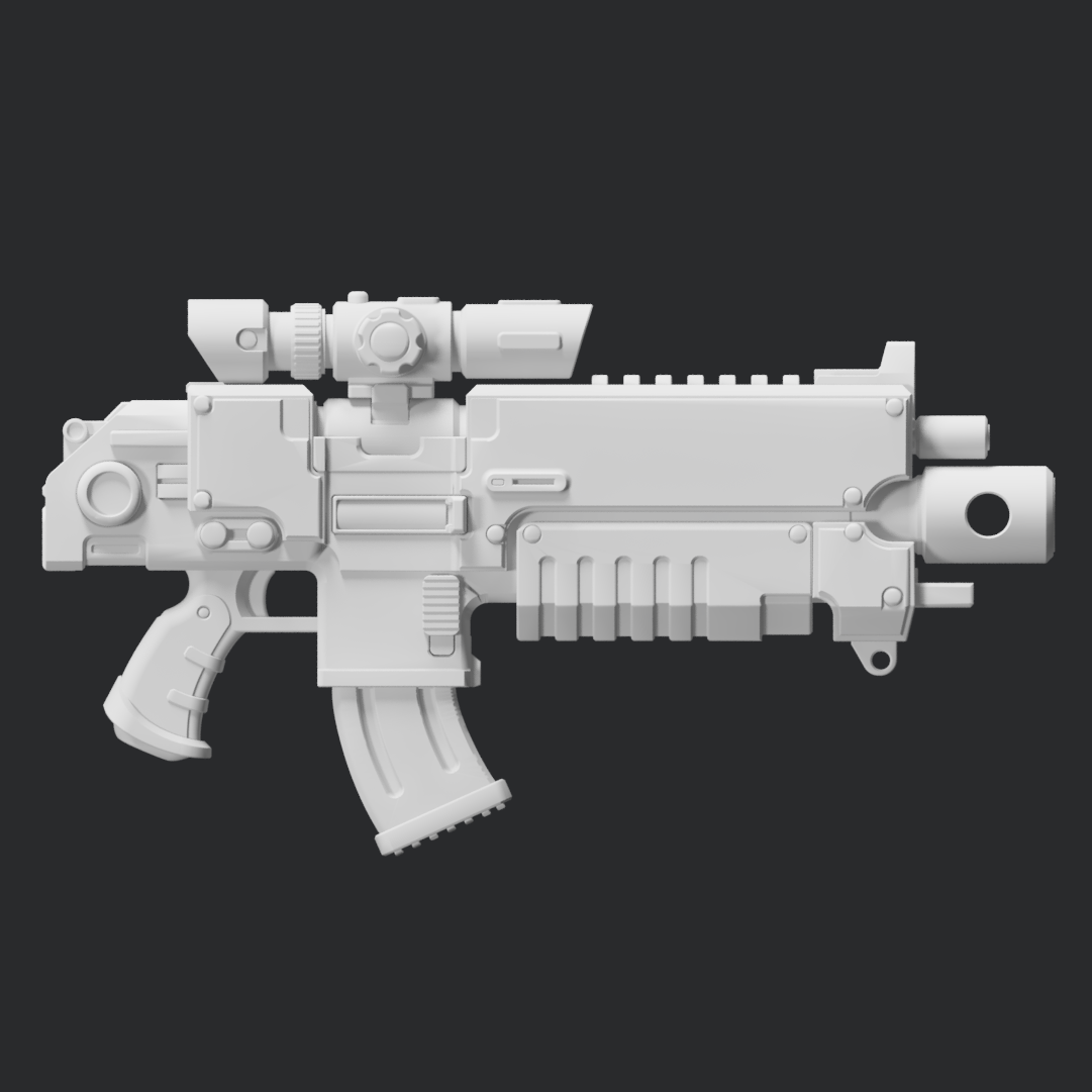 Grimdark: Bolt Rifle - Prop or Replica (DIY Kit)
