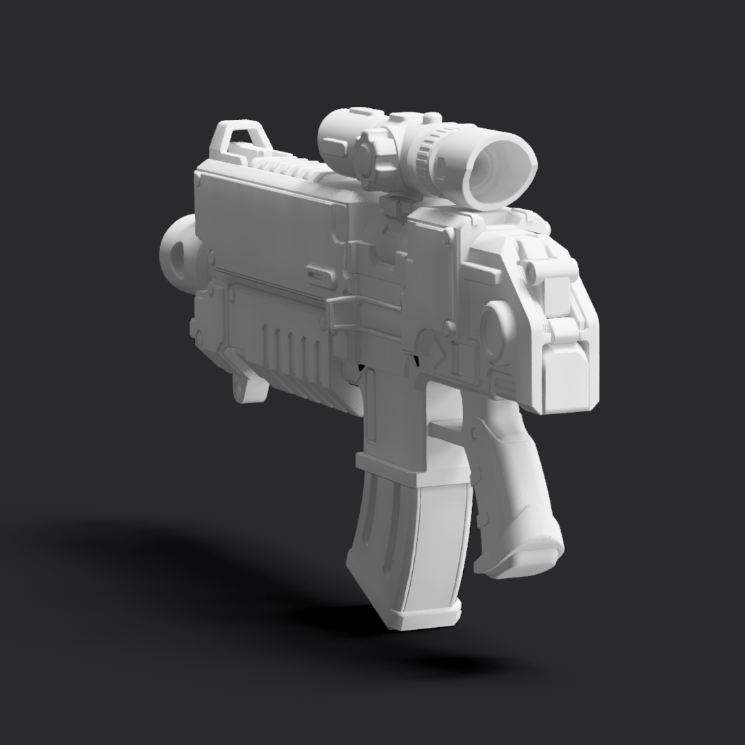 Grimdark: Bolt Rifle - Prop or Replica (DIY Kit)
