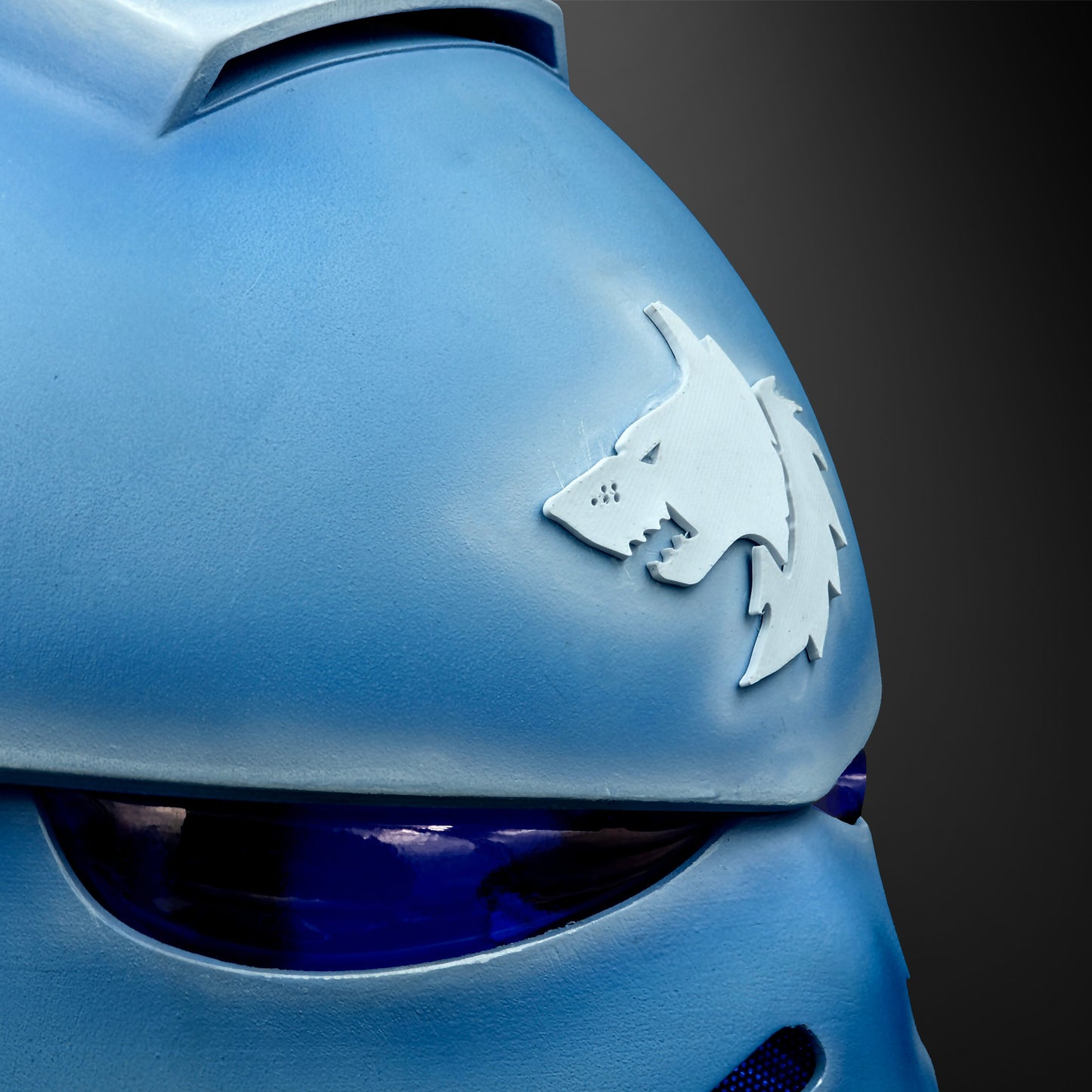 Grimdark: Power Armour Helmet -Space Wolves - Prop or Cosplay